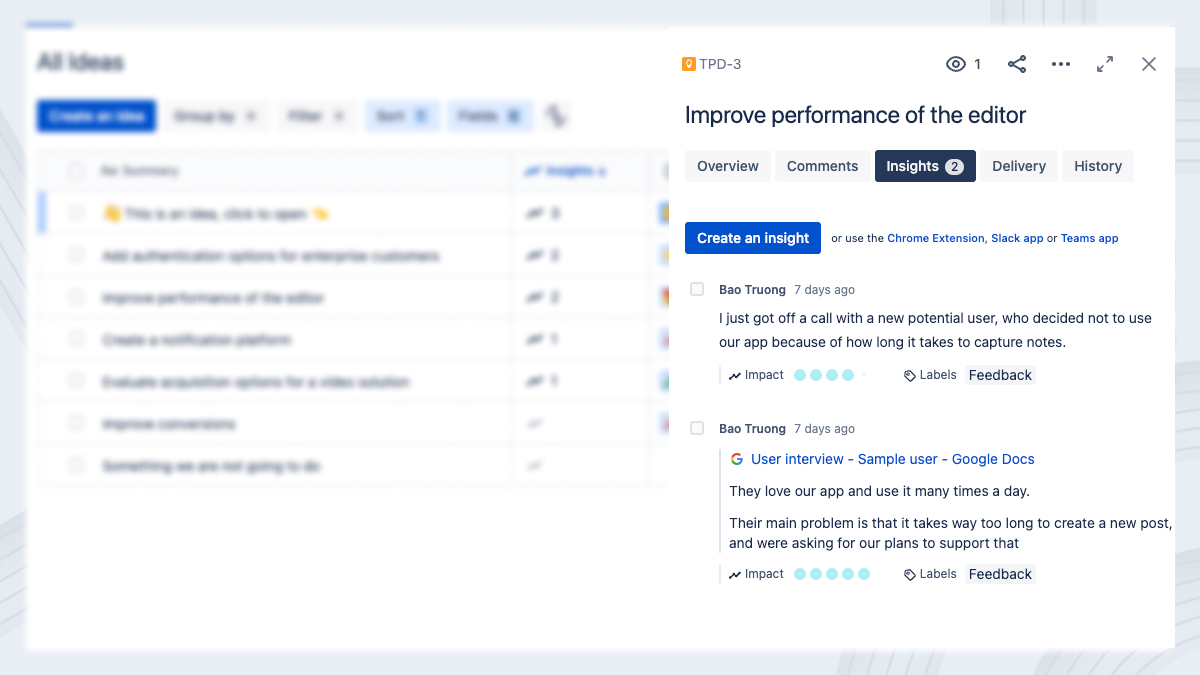 AgileOps - Đánh giá nhu cầu của thị trường và người dùng - Jira Product Discovery