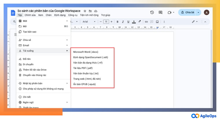 Hướng dẫn sử dụng Google Docs đơn giản, chi tiết nhất