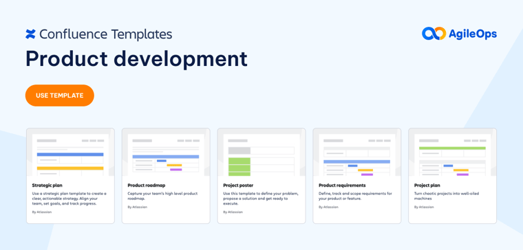 AgileOps - Top 15 Confluence templates for dev, IT, and product teams