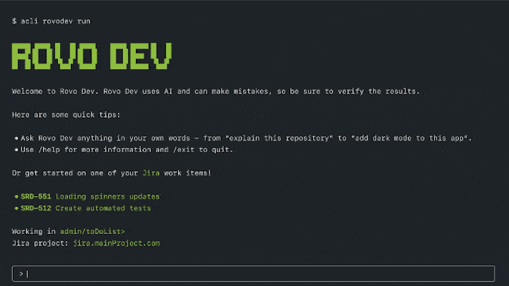 AgileOps - Trợ lý Rovo Dev