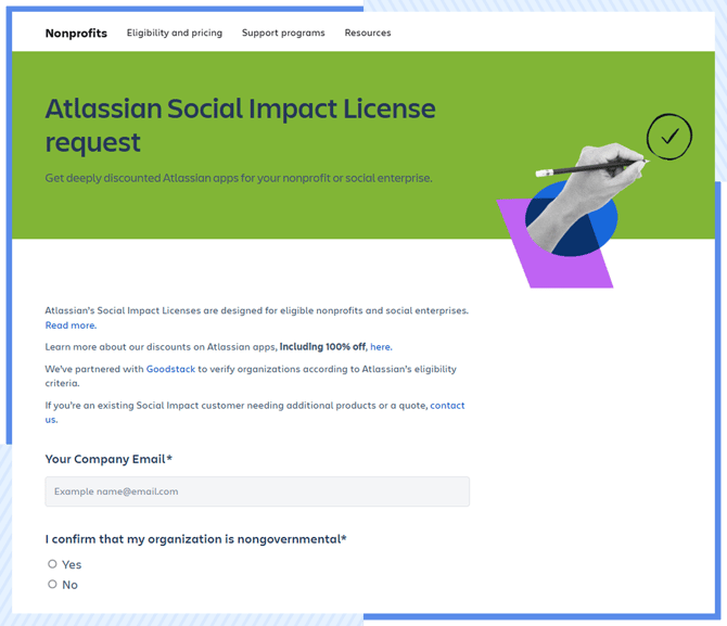 AgileOps - Đăng ký nhận ưu đãi Social Impact License