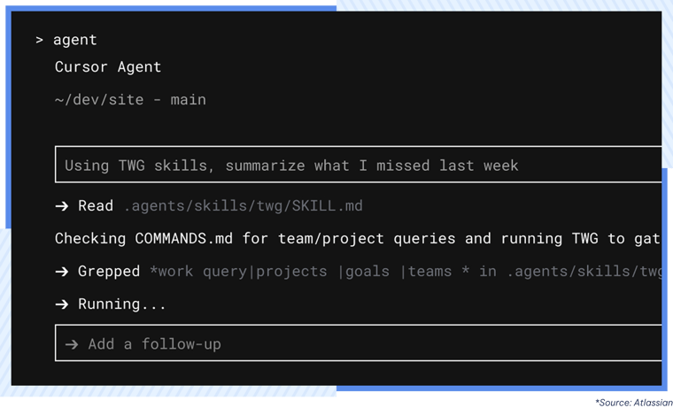AgileOps - Tương tác với Teamwork Graph CLI agent