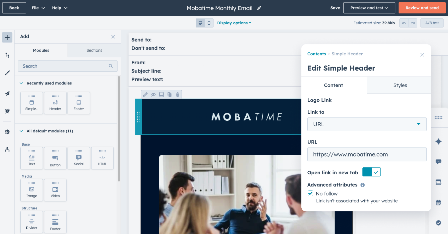 AgileOps_MBT simple header