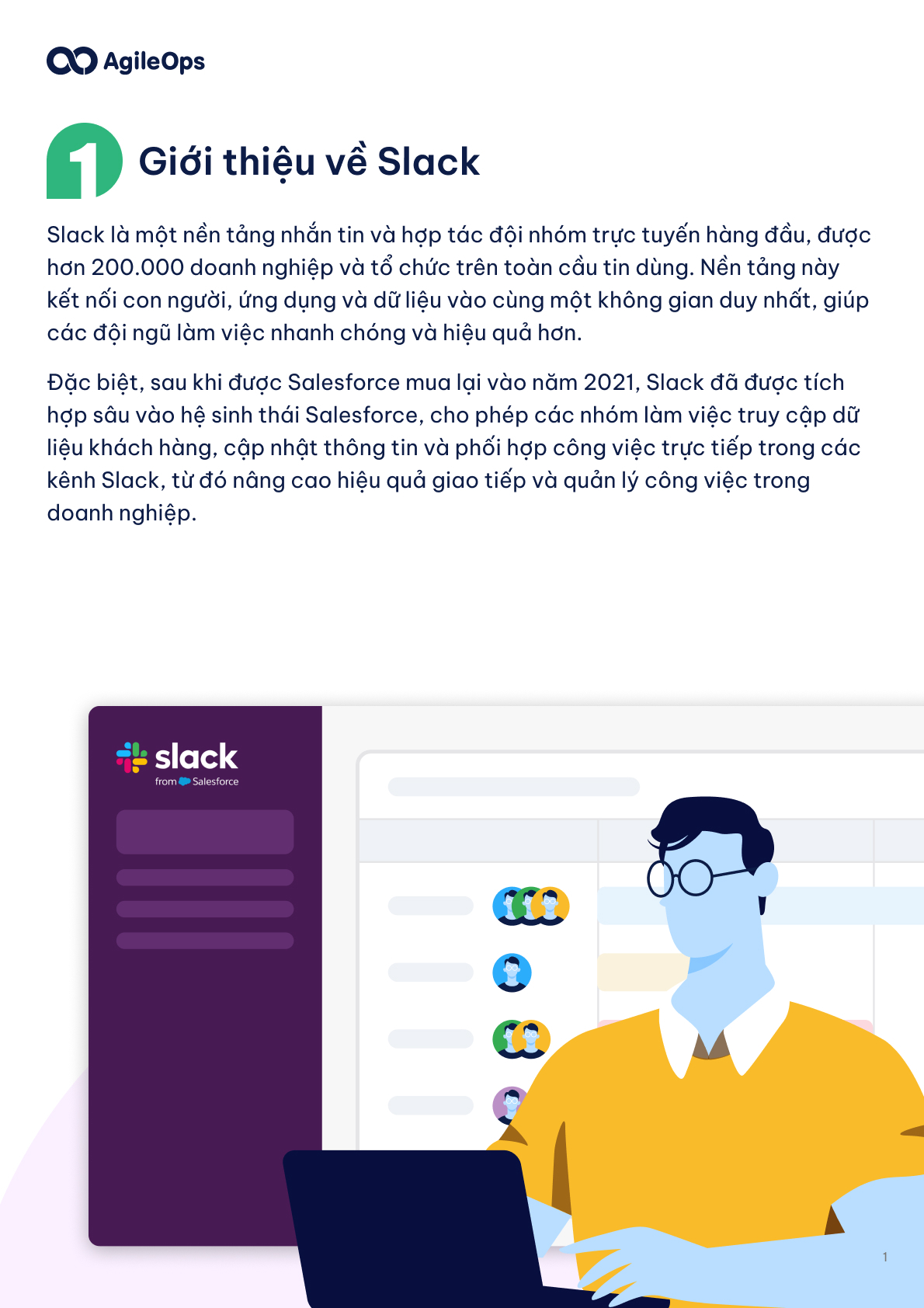 AgileOps - Bảng so sánh tính năng các gói Slack