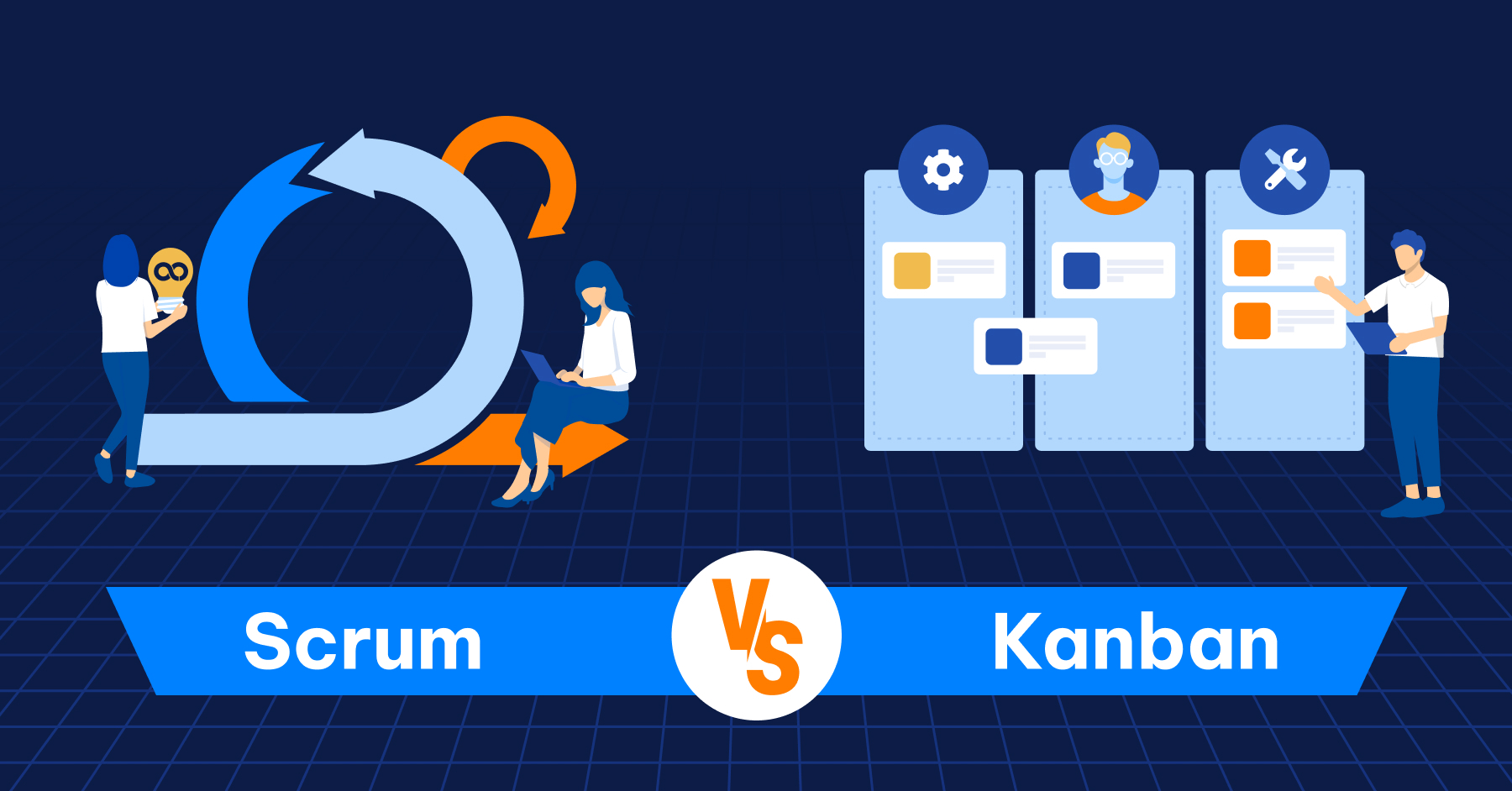 AgileOps - Tìm hiểu 2 phương pháp Agile hiệu quả nhất: Scrum vs Kanban